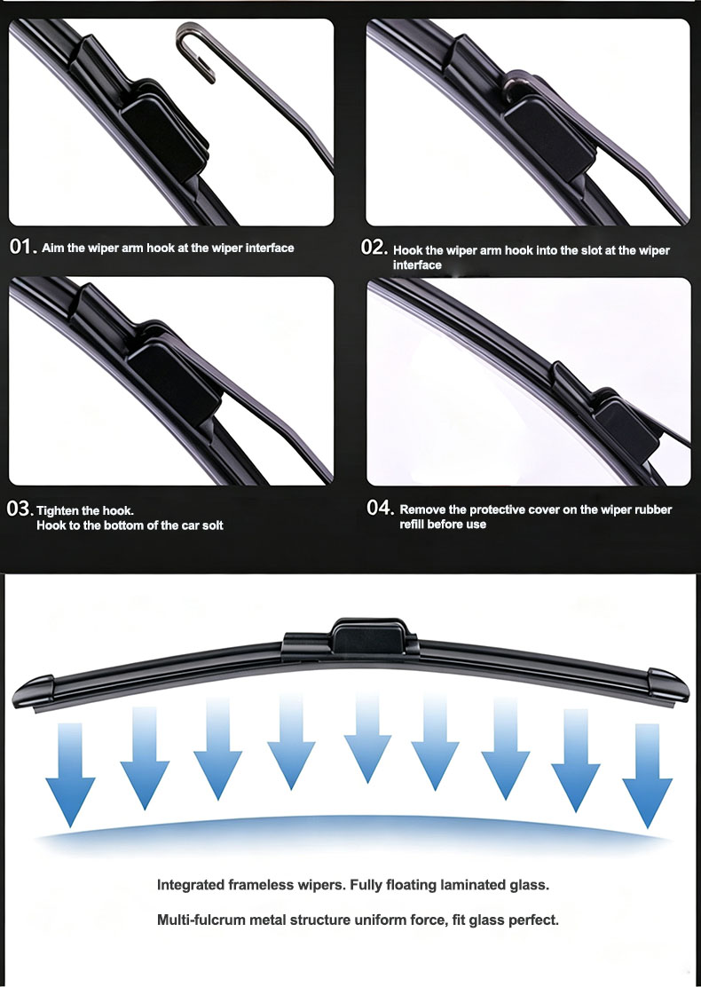 Car young soft Honda wiper 
