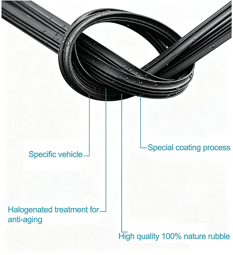Car young soft wiper blade refill Car young soft wiper blade refill