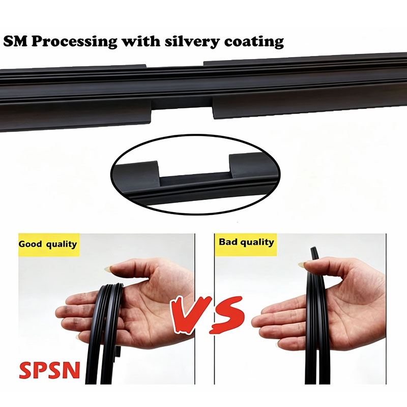 Car young soft nature rubber Valeo-style refill wiper blade Car young soft nature rubber Valeo-style refill wiper blade