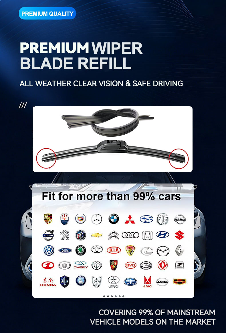 Car young soft wiper blade refill Car young soft wiper blade refill